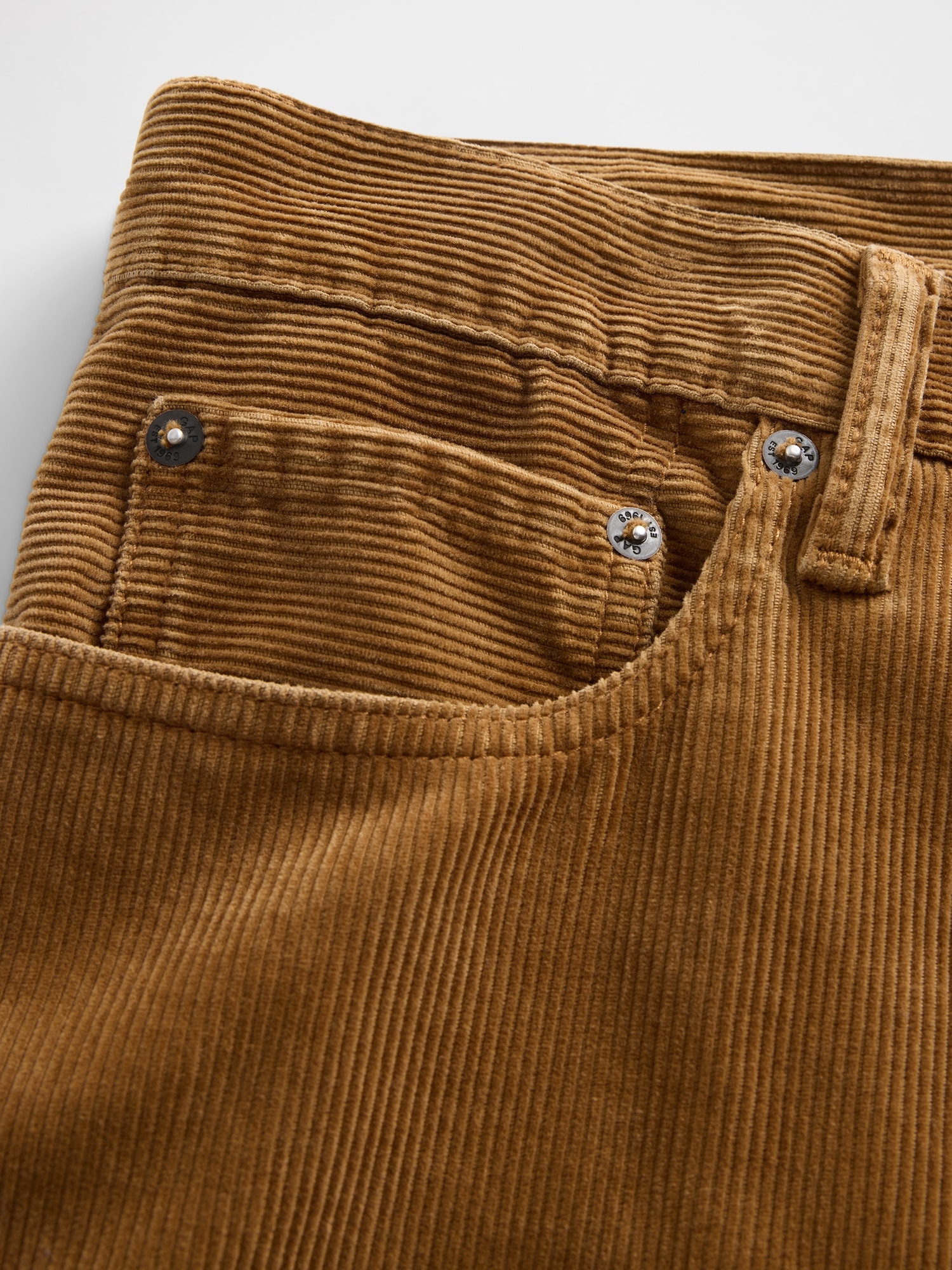 Corduroy Relaxed Straight Pants