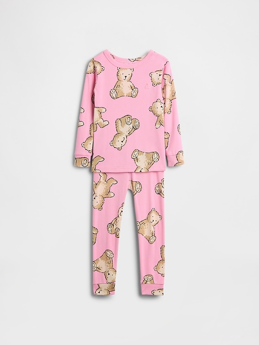 Image number 1 showing, Baby & Toddler Organic Brushed Cotton PJ Set