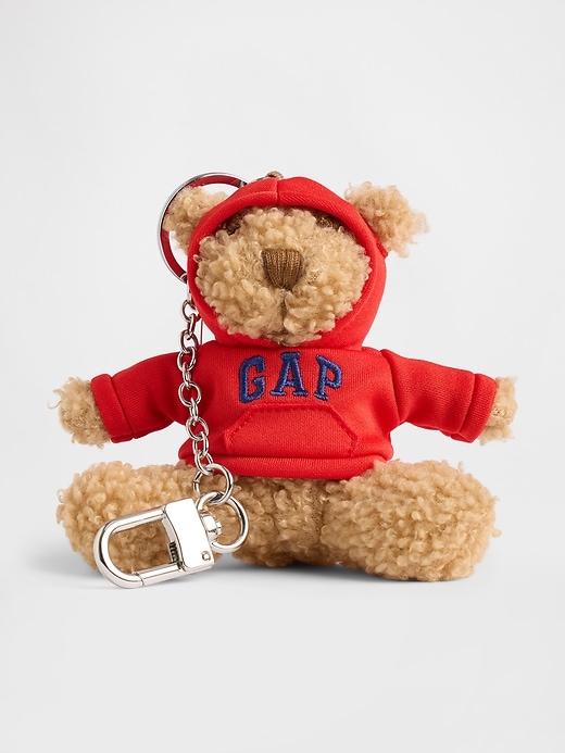 Image number 1 showing, Brannan Bear Hoodie Keychain Charm