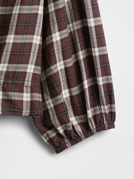 Image number 4 showing, Plaid Tie-Waist Top