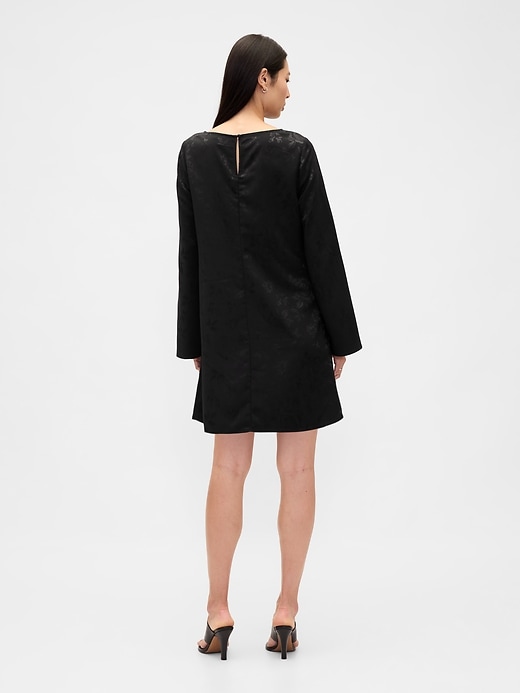 Image number 2 showing, Boatneck Mini Shift Dress