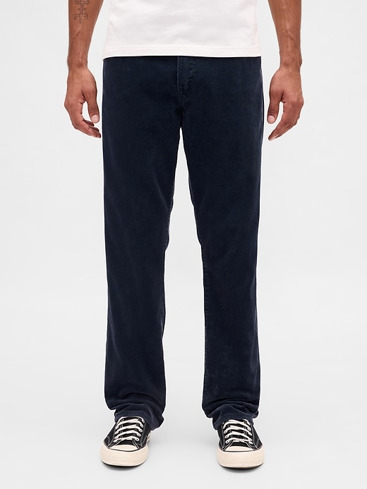 Image number 2 showing, Corduroy Relaxed Straight Pants