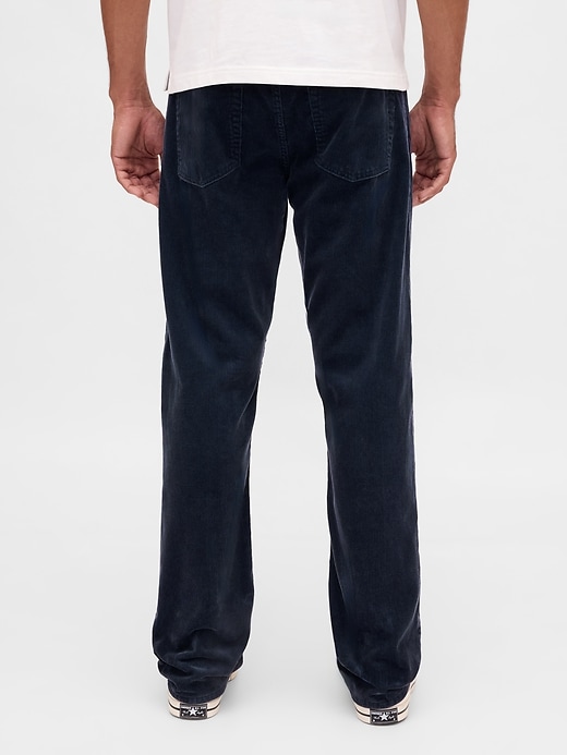 Image number 4 showing, Corduroy Relaxed Straight Pants