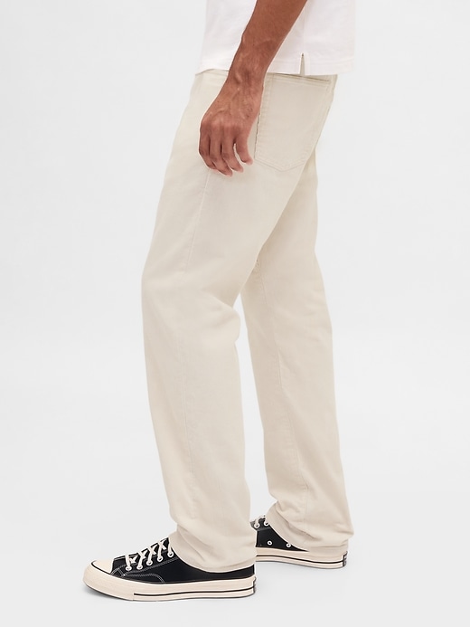 Image number 3 showing, Corduroy Relaxed Straight Pants