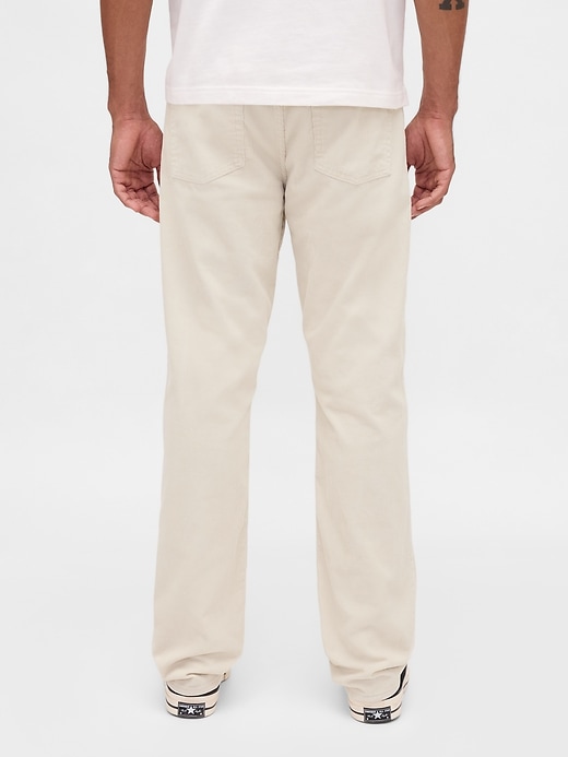 Image number 4 showing, Corduroy Relaxed Straight Pants