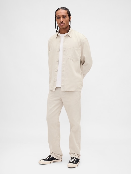 Image number 1 showing, Corduroy Relaxed Straight Pants