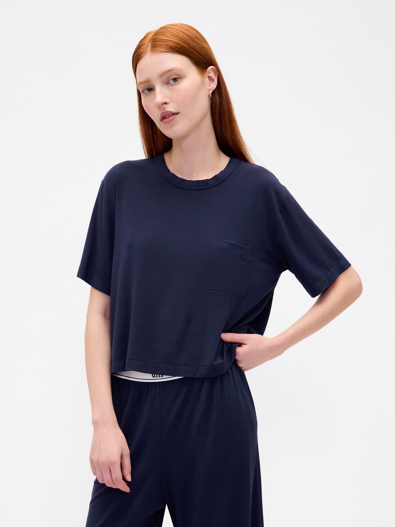 Modal PJ Pocket T-Shirt