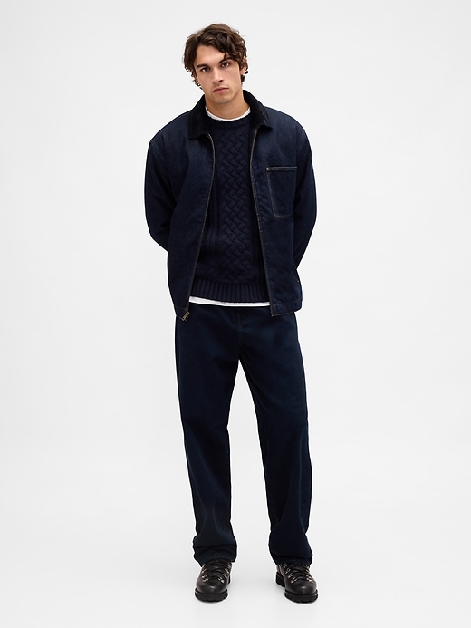 Image number 2 showing, Relaxed Cable-Knit Sweater