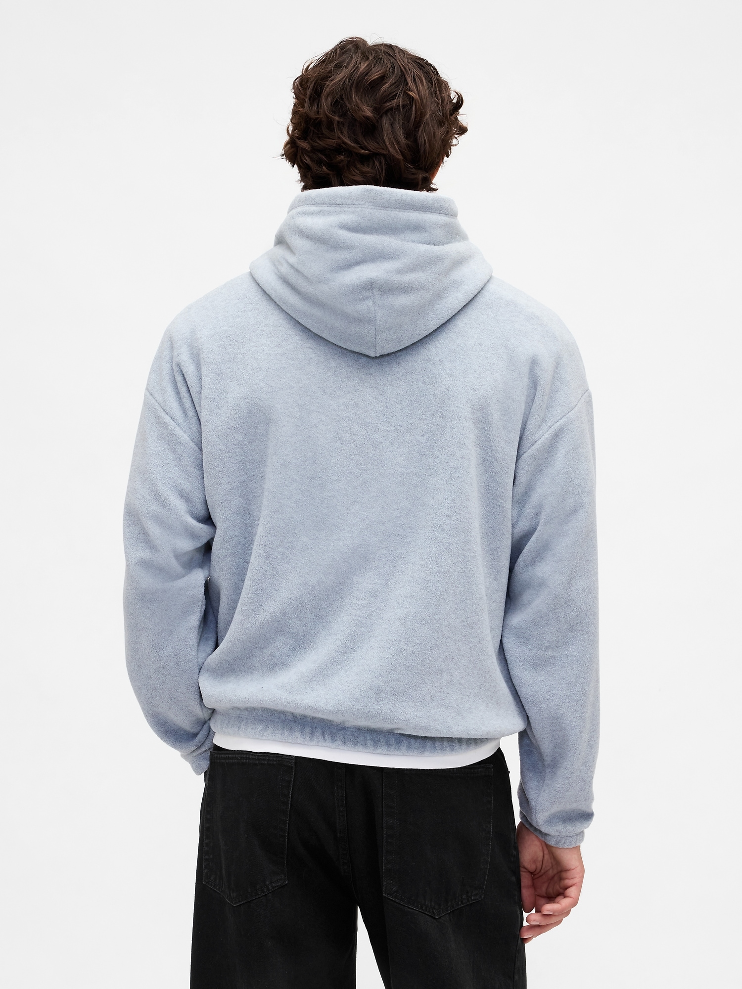 Oversized Athletic Logo Hoodie
