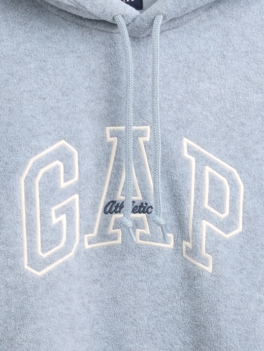 Image number 4 showing, Oversized Athletic Logo Hoodie