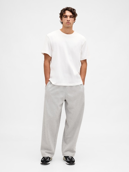 L'image numéro 1 présente Pantalon ballon en coton ouaté VintageDoux