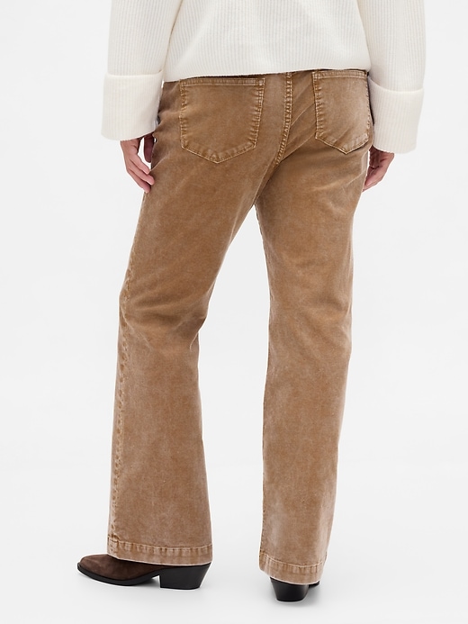 Image number 6 showing, Low Rise Corduroy Long & Lean Pants