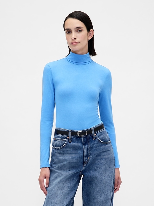 Image number 1 showing, Featherweight Turtleneck