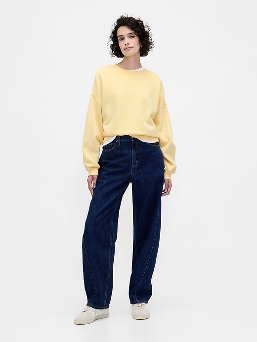 Image number 2 showing, VintageSoft Wedge Crewneck Sweatshirt