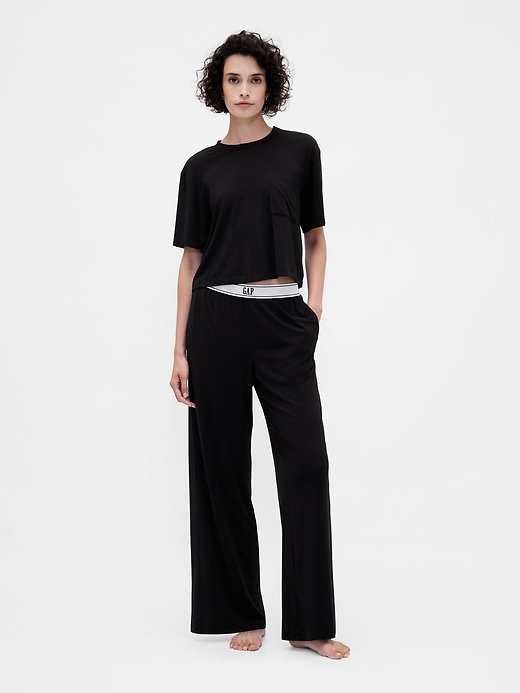 Image number 1 showing, Modal Logo PJ Pants