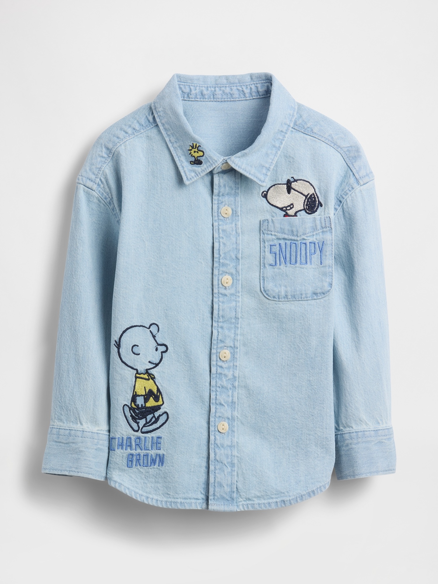 Baby & Toddler Peanuts Denim Big Shirt