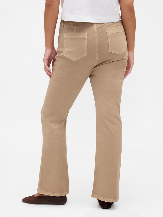 Image number 6 showing, Low Rise Twill Long & Lean Pants