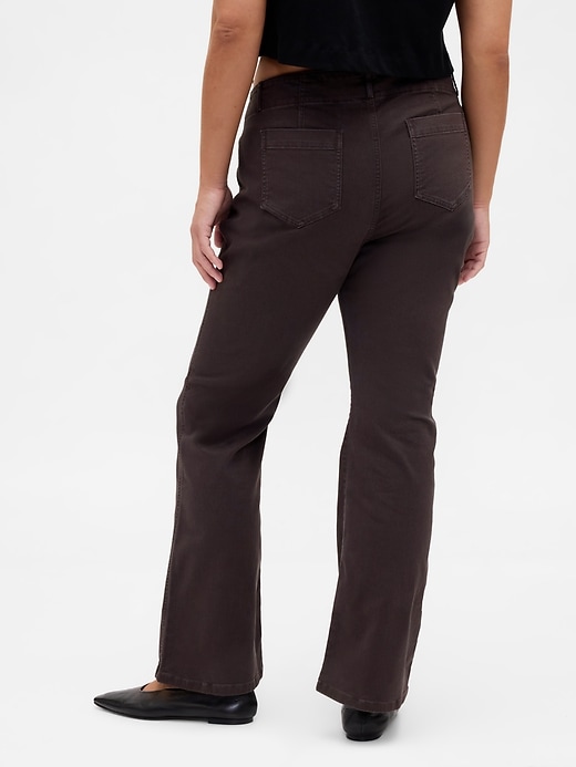 Image number 5 showing, Low Rise Twill Long & Lean Pants
