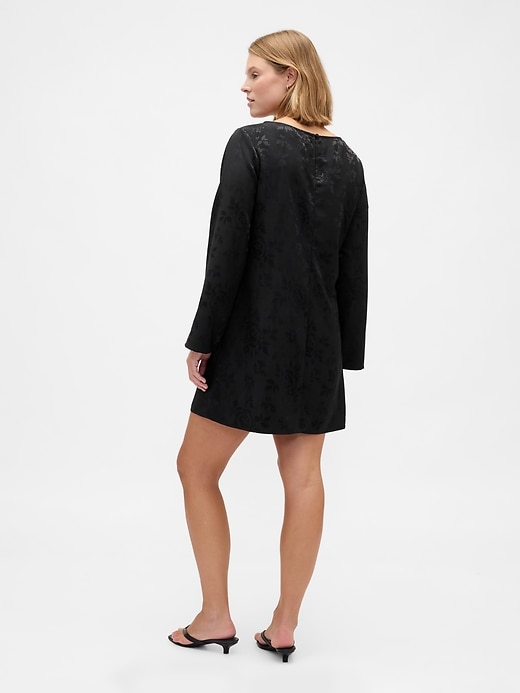 Image number 6 showing, Boatneck Mini Shift Dress
