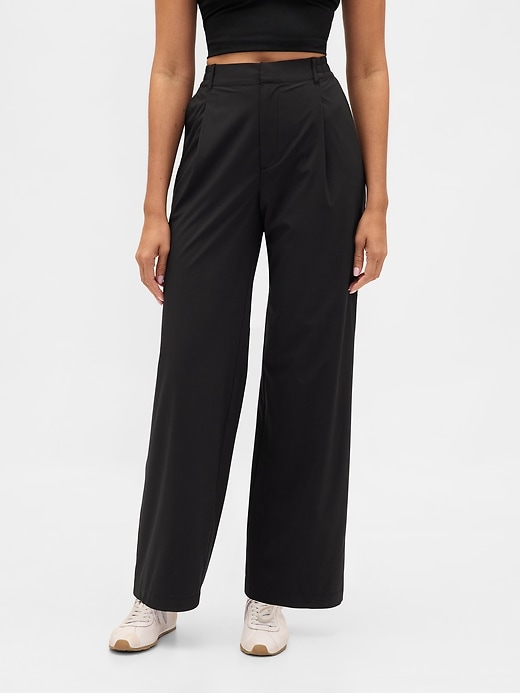 Image number 2 showing, GapFit High Rise Runaround Relaxed Trouser