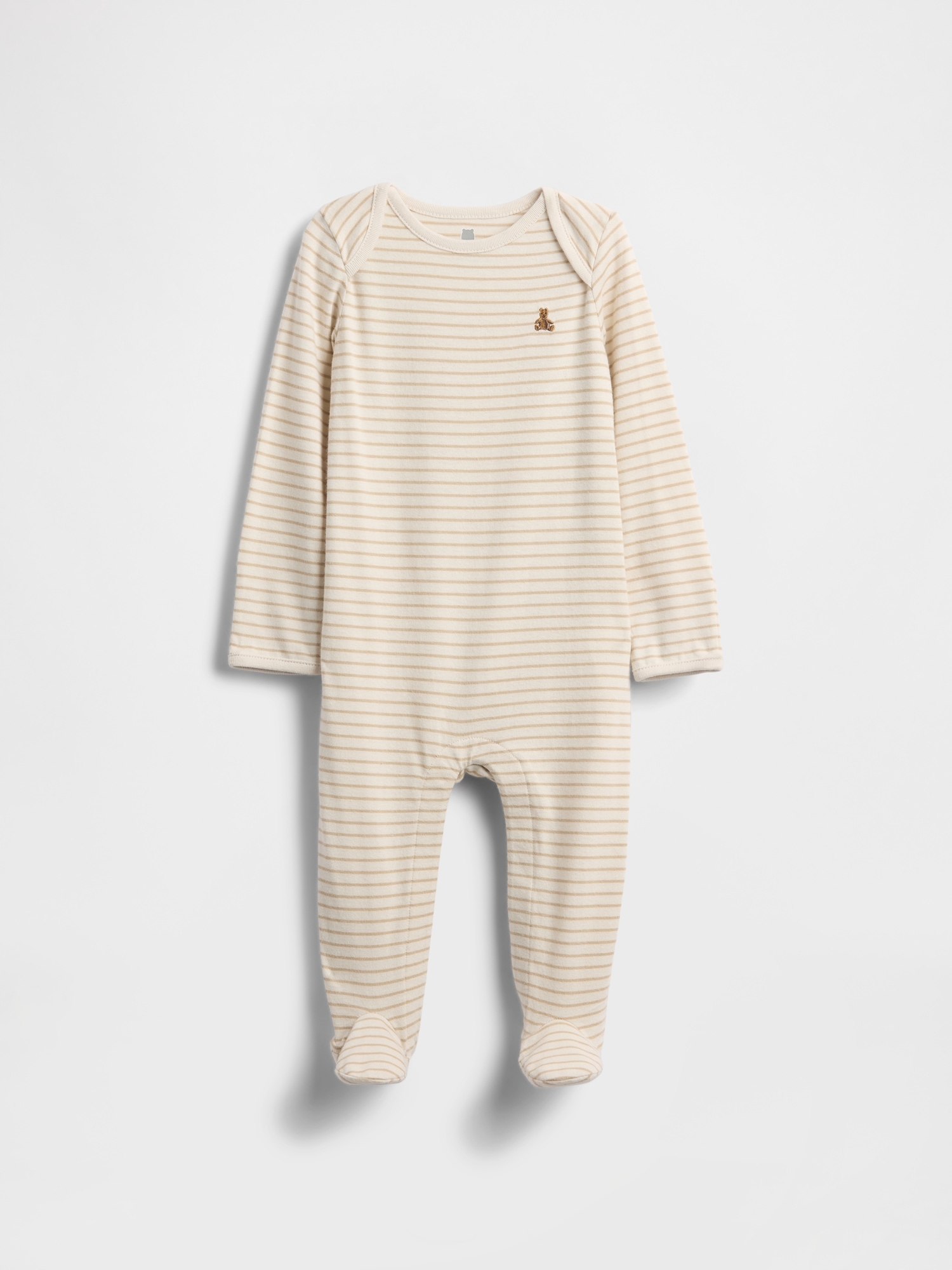 Baby First Favorites Organic Cotton Brannan Bear One-Piece