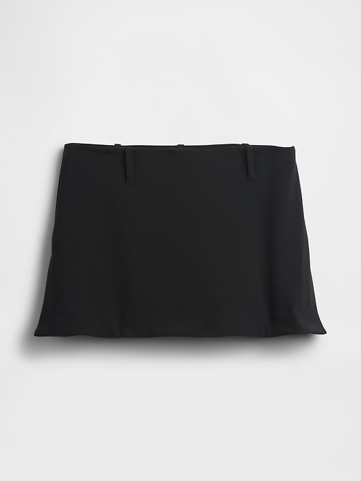 Image number 4 showing, Low Rise Twill Mini Skort