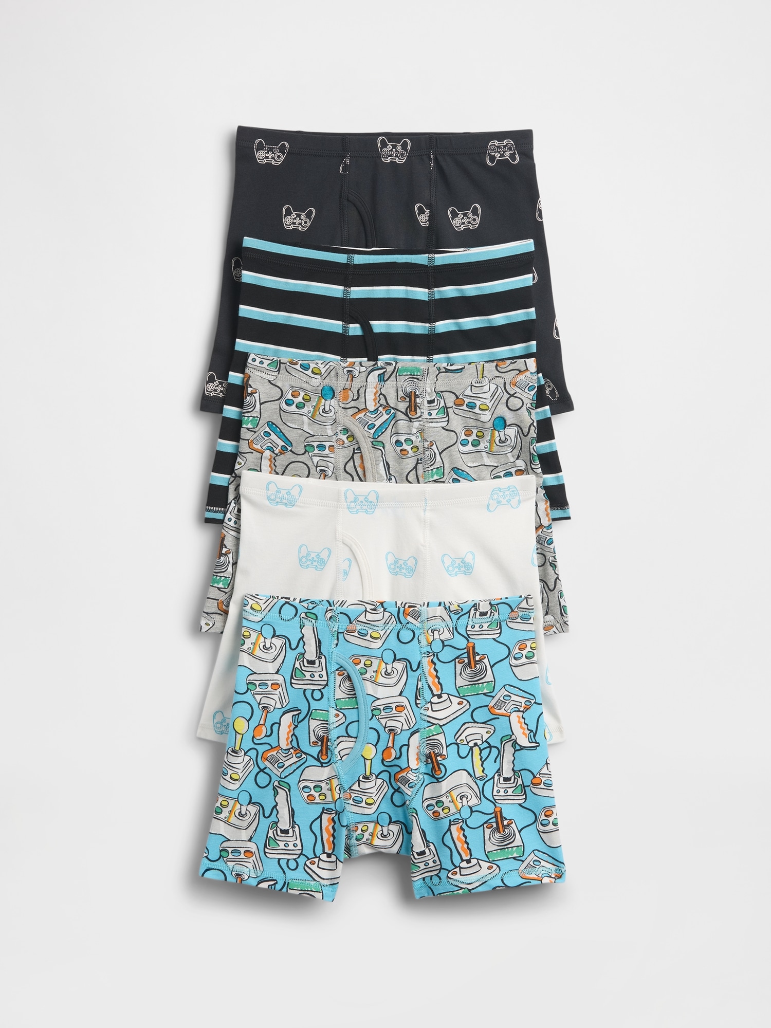 Kids Organic Stretch Cotton Briefs