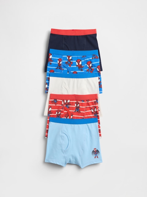 Baby & Toddler Marvel Organic Stretch Cotton Boxer Briefs (5-Pack)