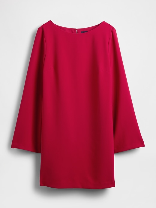 Image number 5 showing, Boatneck Mini Shift Dress