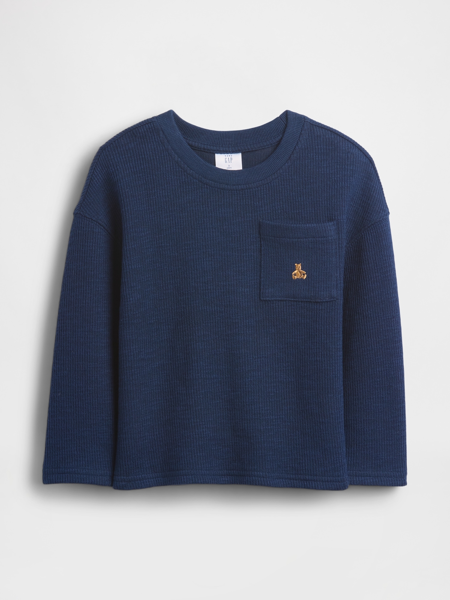 Baby & Toddler Rib Pocket T-Shirt