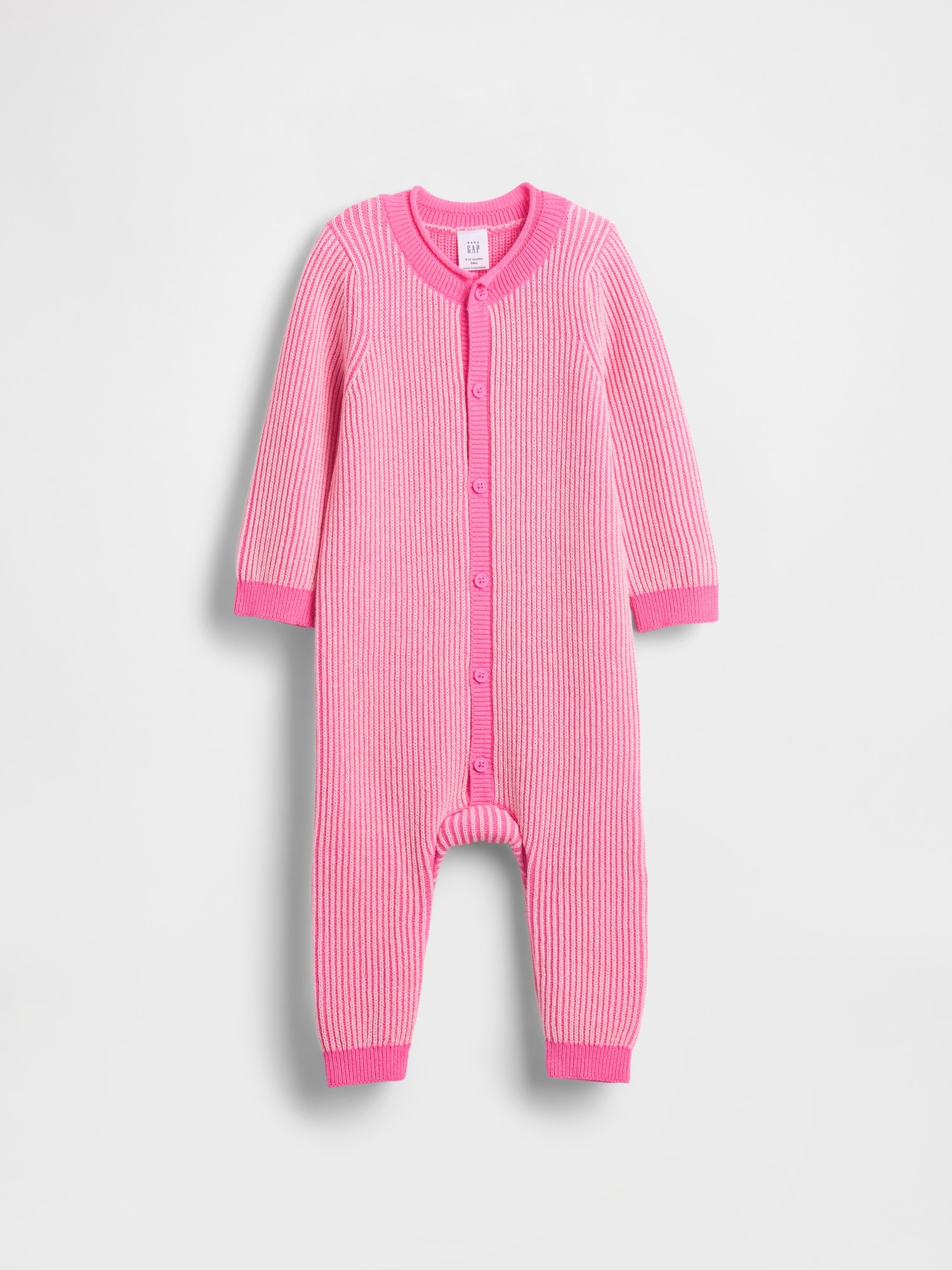 Baby Footless Sweater One-Piece