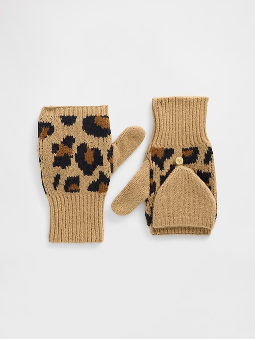 Image number 1 showing, Kids CashSoft Convertible Mittens