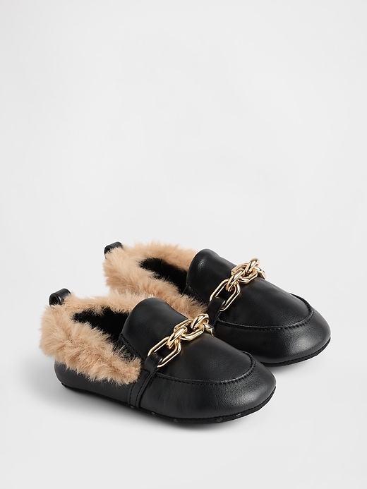 Image number 2 showing, Baby Faux Fur Loafers