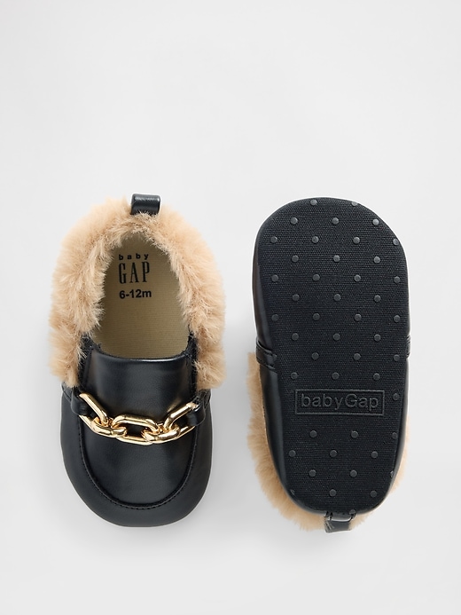 Image number 3 showing, Baby Faux Fur Loafers