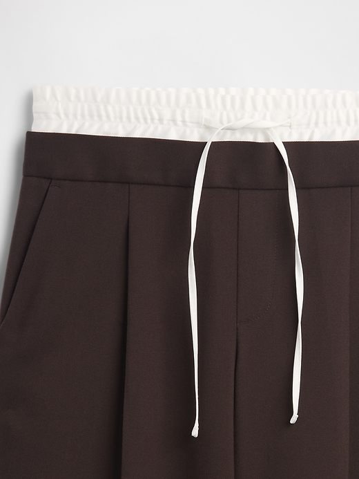 Image number 7 showing, Mid Rise Double-Waist Pants