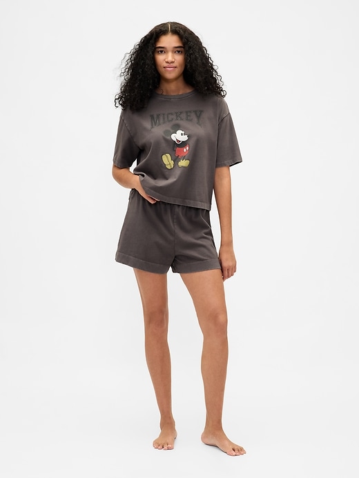 Image number 1 showing, Gap × Disney Adult Heavyweight Cotton Graphic T-Shirt
