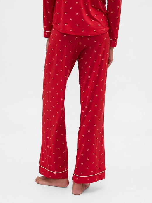 L'image numéro 4 présente Pantalon de pyjama en modal