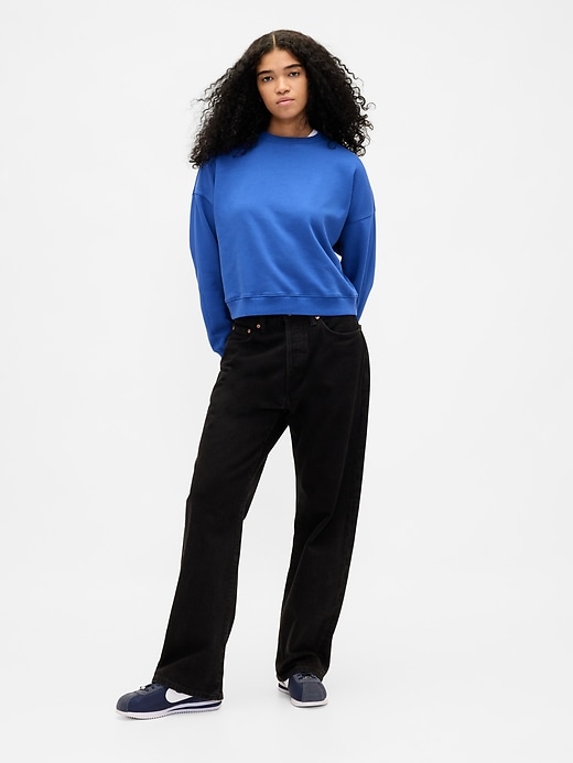 Image number 2 showing, VintageSoft Wedge Crewneck Sweatshirt