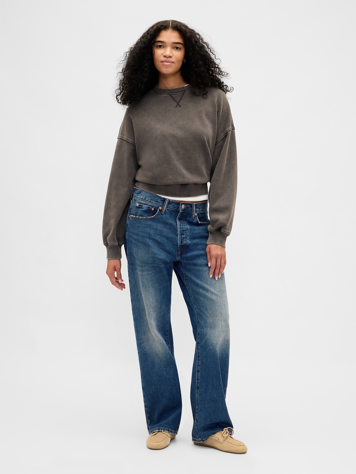 Heavyweight Oversized French Terry Sweatshirt