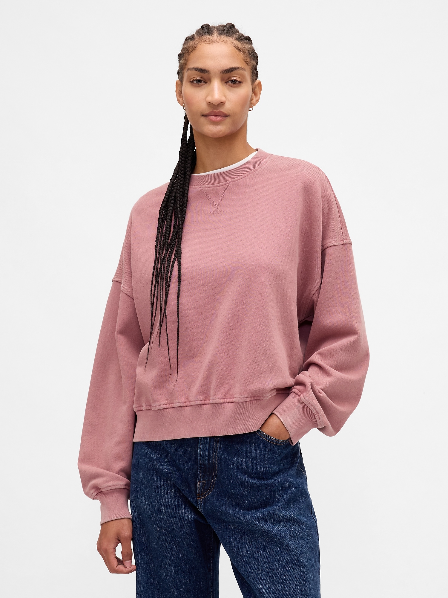 Heavyweight Oversized French Terry Sweatshirt