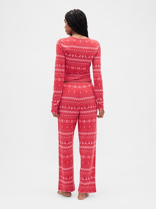 Image number 4 showing, Fair Isle PJ Set