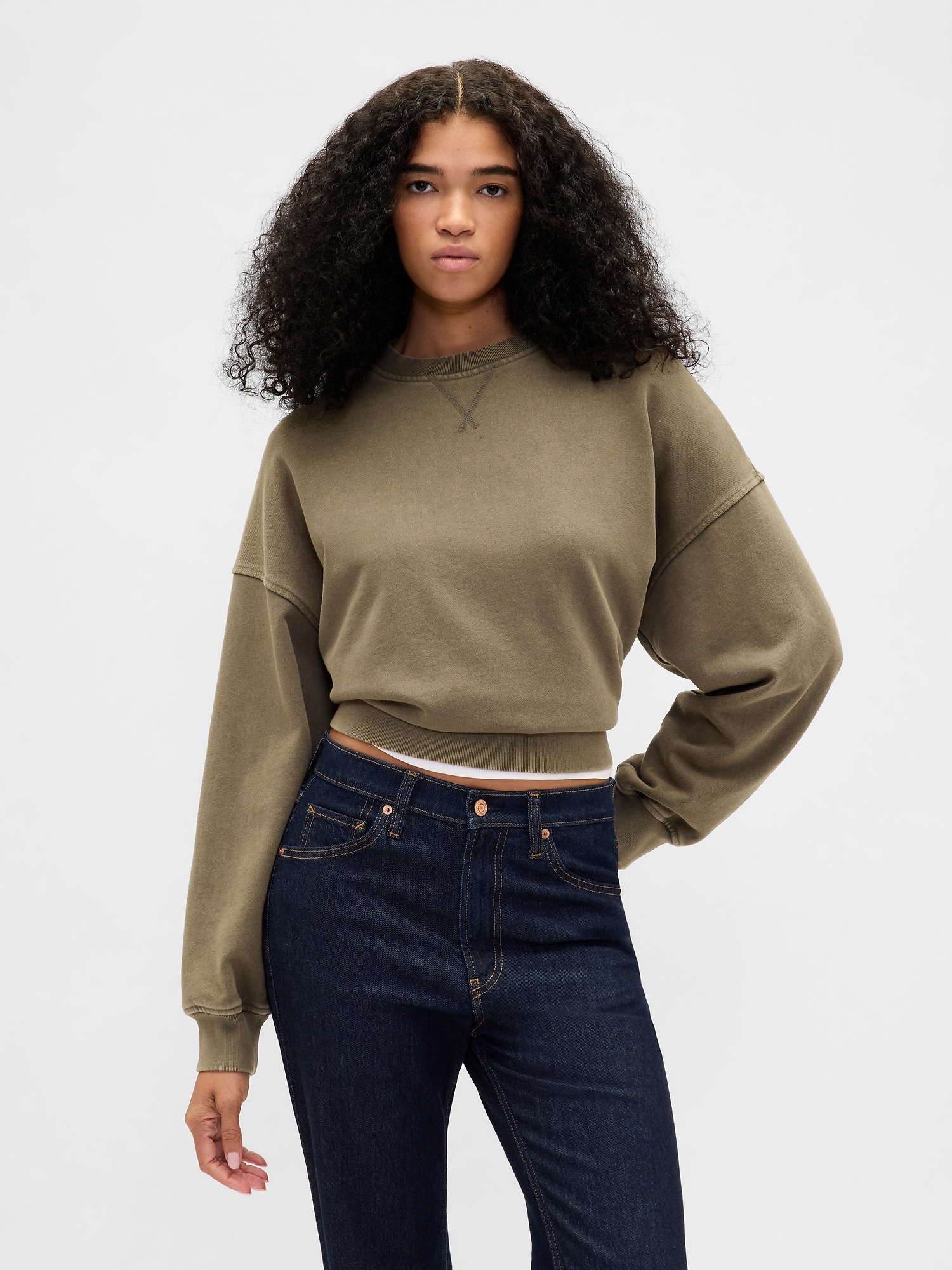 Heavyweight Oversized French Terry Sweatshirt