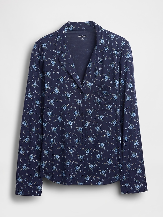 Image number 5 showing, Softest Modal PJ Shirt