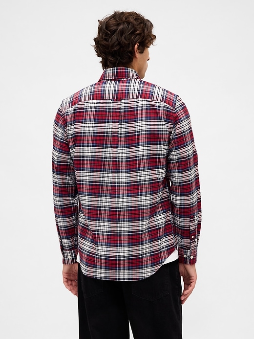 Image number 3 showing, Plaid Oxford Shirt