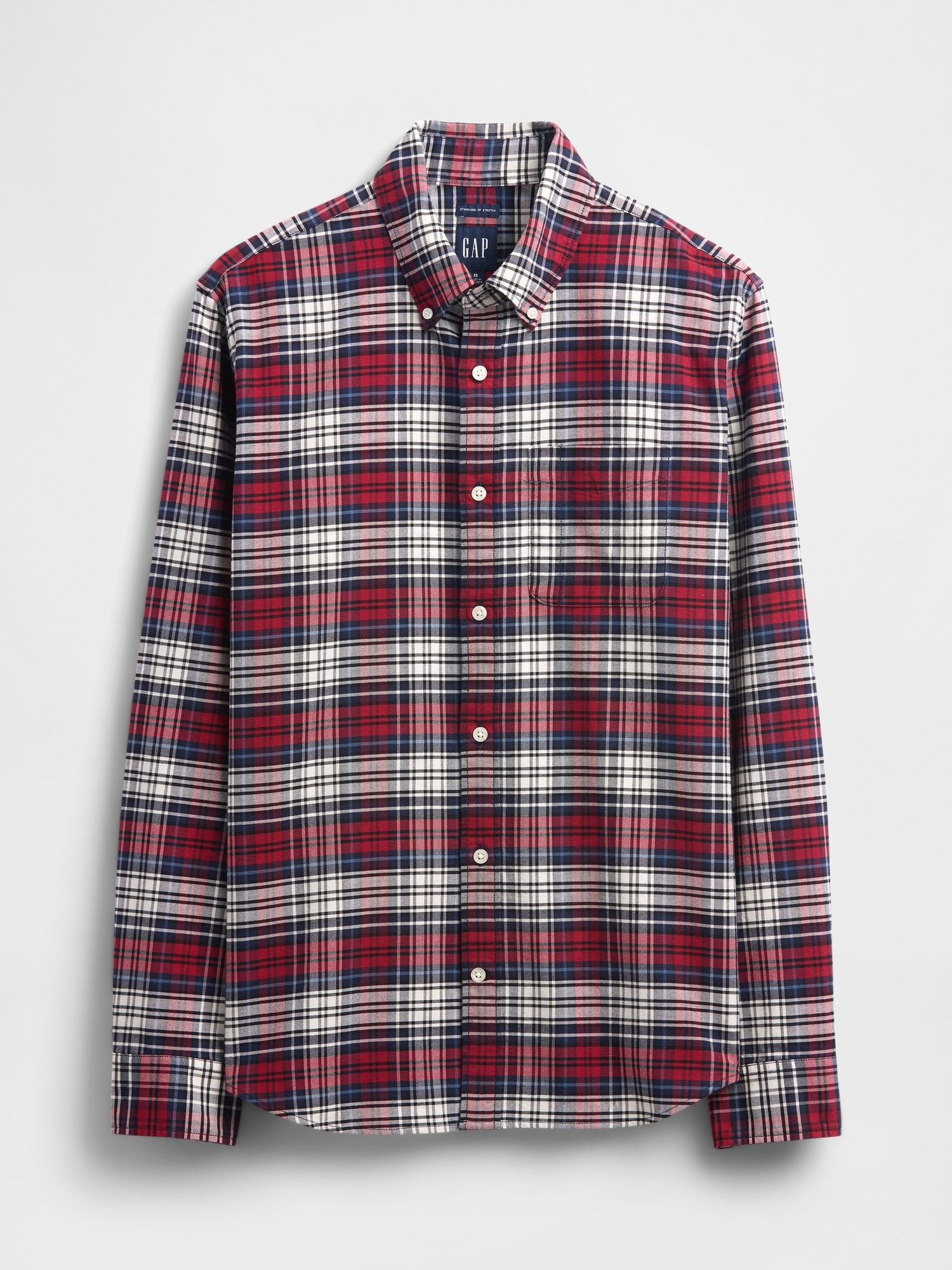 Plaid Oxford Shirt
