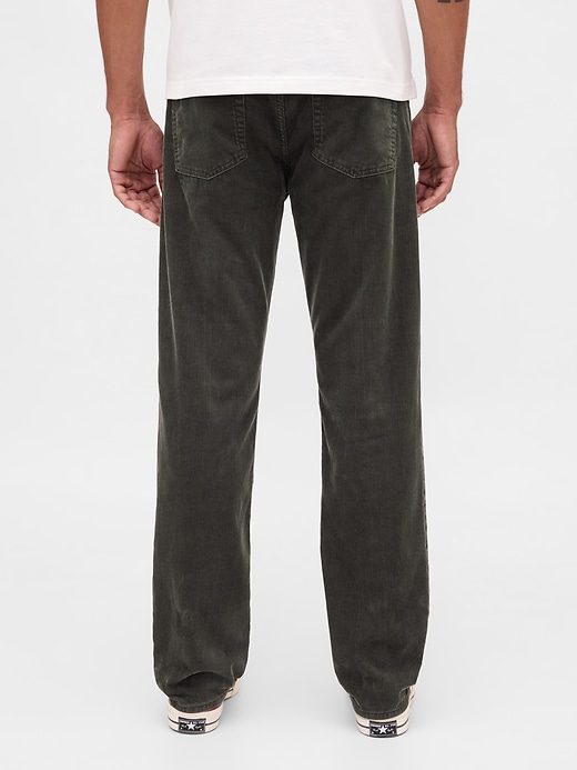 Image number 4 showing, Corduroy Relaxed Straight Pants