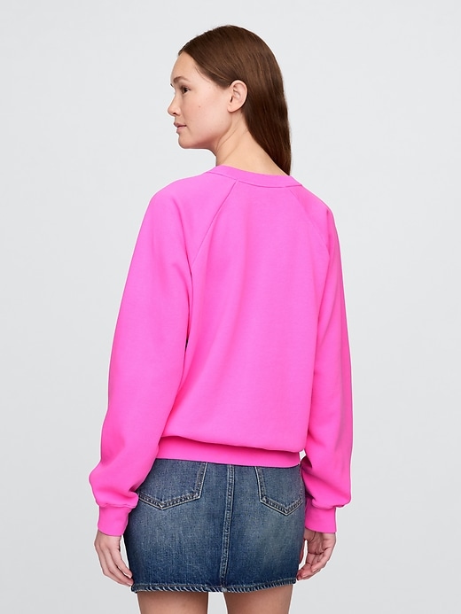 Image number 3 showing, VintageSoft Raglan Sweatshirt