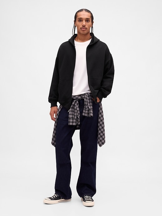 Image number 2 showing, Heavyweight Oversized Zip Hoodie