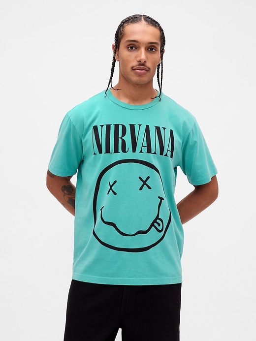 Image number 1 showing, Nirvana Graphic T-Shirt