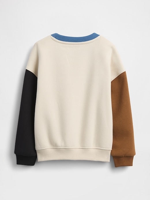 Image number 2 showing, Baby & Toddler VintageSoft Colorblock Sweatshirt
